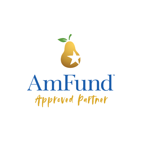 amfund approved partner blue badge